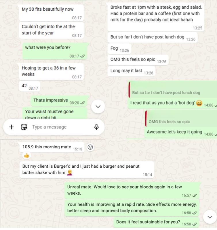 Damien testimonial