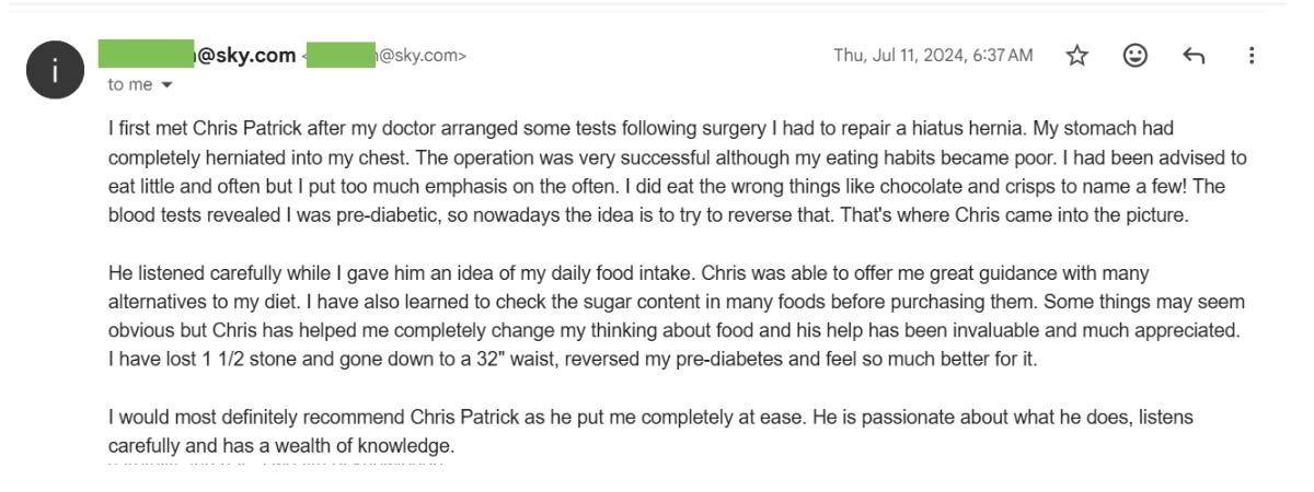 Ivan testimonial