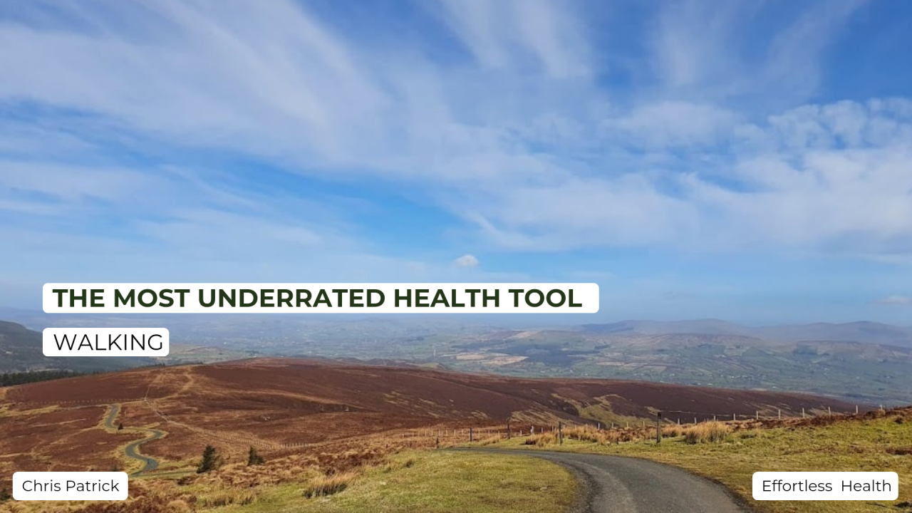 The most underrated health tool: Walking